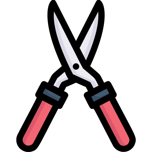 Scissors gardener scissors secateurs icon