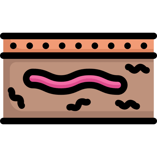 Worm earth ground worm icon Worm earth ground worm icon
