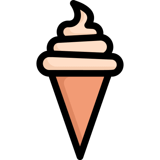 Ice cream summer sweet dessert icon Ice cream summer sweet dessert icon