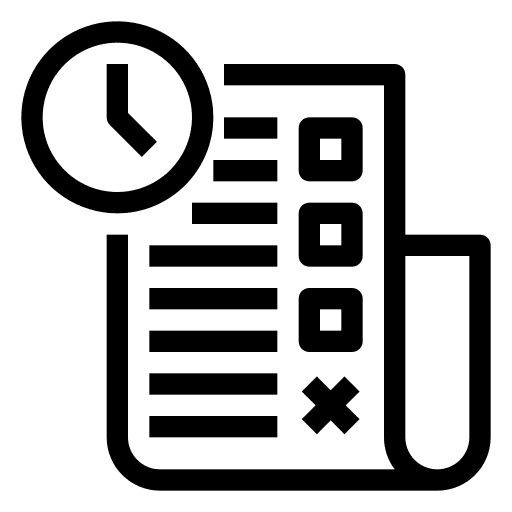 Deadline education deadline files and folders icon