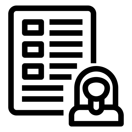 Survey survey customer review icon