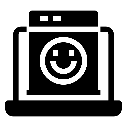 Computer computer web customer review icon