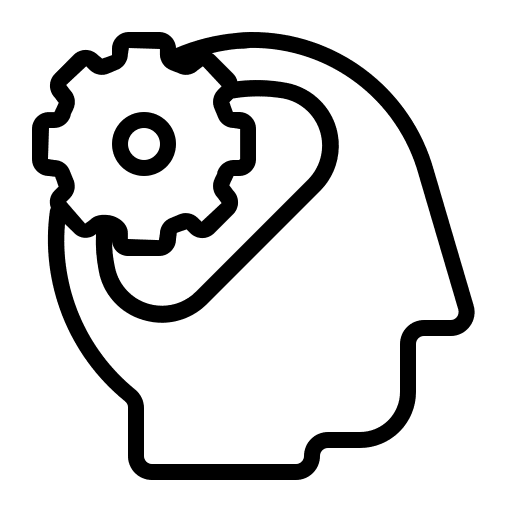 Brain finance human brains icon