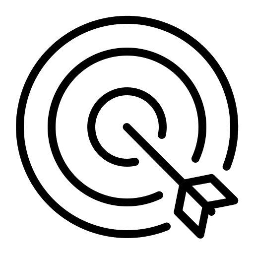 Target focus company goal icon