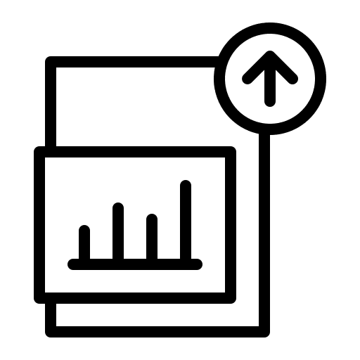 Increase increase business diagrams icon Increase increase business diagrams icon
