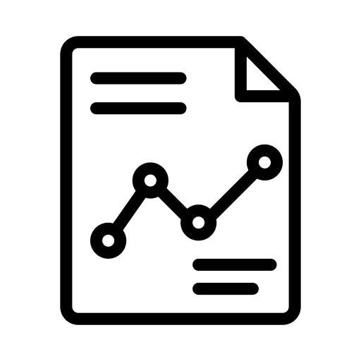 File document business report sheet icon