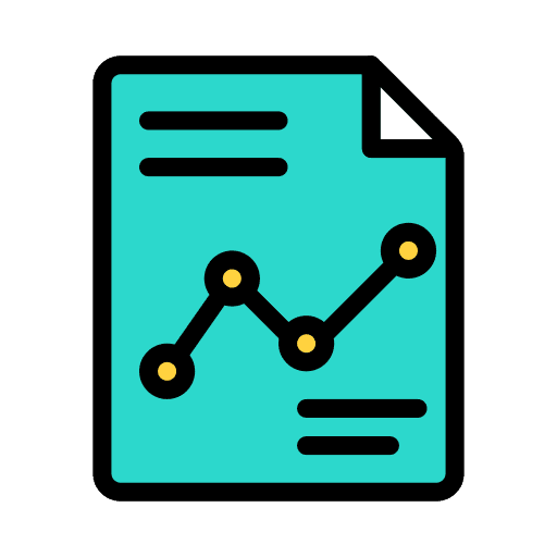 File business report business and finance document icon