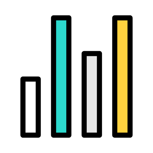 Chart bar chart business and finance statistics icon Chart bar chart business and finance statistics icon