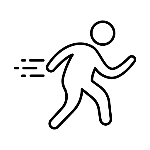 Fast pictogram fast user icon