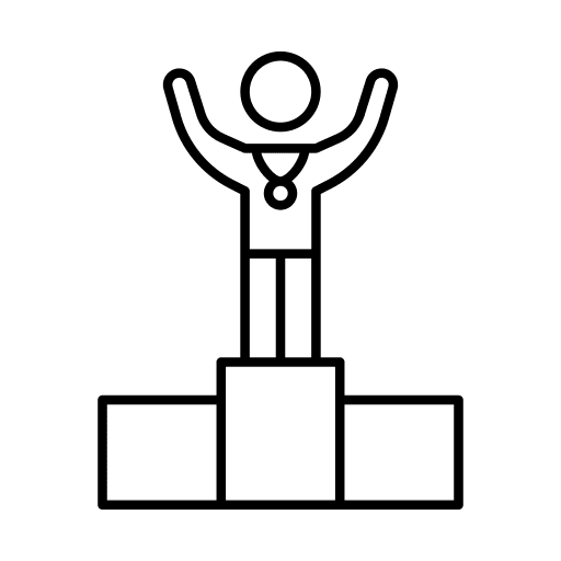 Position champion leaderboard position icon