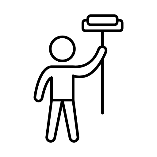 Worker user pictogram worker icon