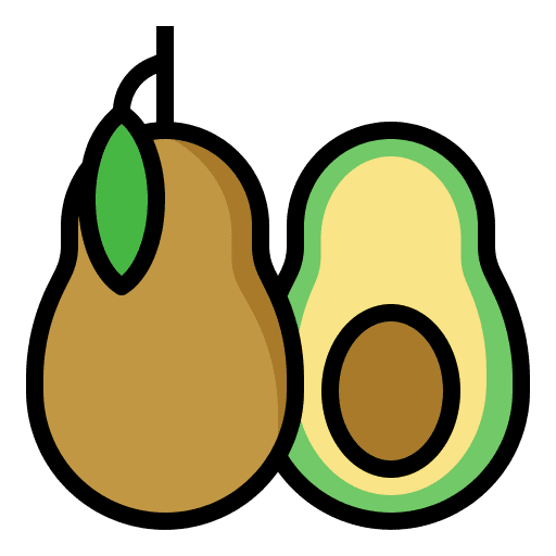 Avocado avocado diet organic icon