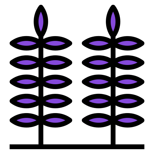 Lavender botanic lavender nature icon