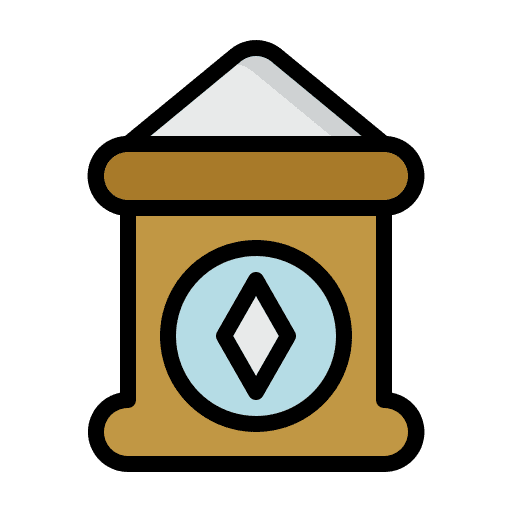 Salt salty salt ingredient icon