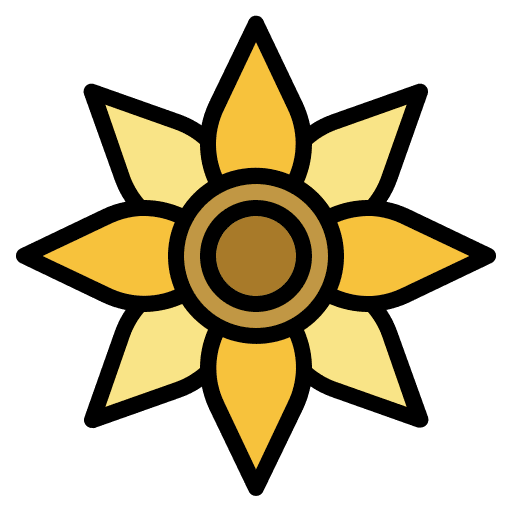 Sunflower sunflower nature botanical icon