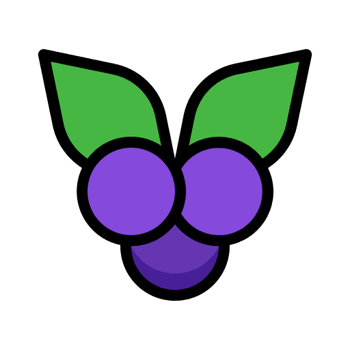 Blueberry berry farming and gardening nature icon