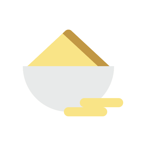 Talcum powder beauty bowl cosmetics icon