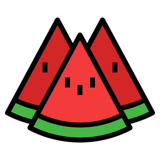 Water food and restaurant vegan fruit icon