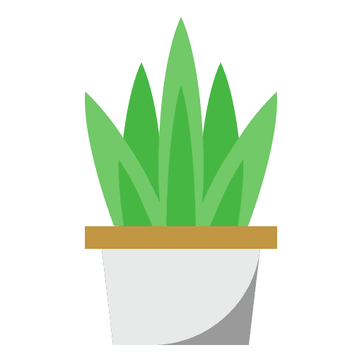 Aloe vera organic aloe vera farming and gardening icon