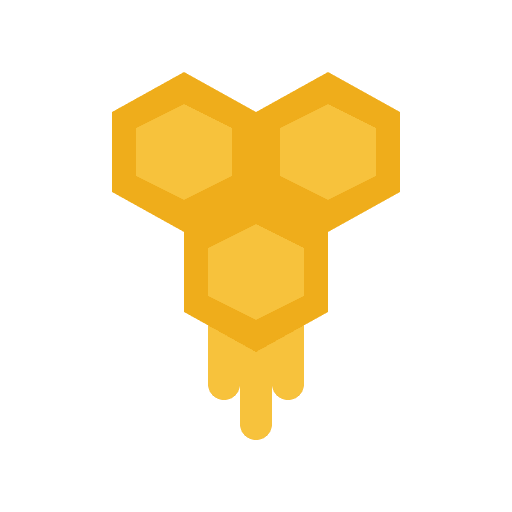 Honey farming organic honey icon