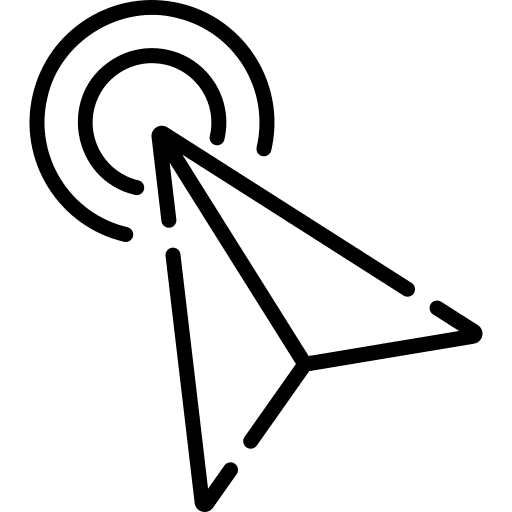 Cursor pointer point arrow icon