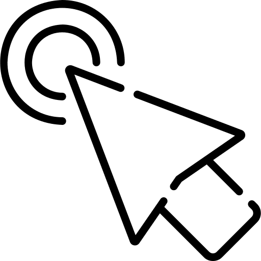Pointer pointer clicking click icon