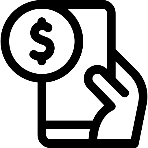 Donation transfer donation solidarity icon