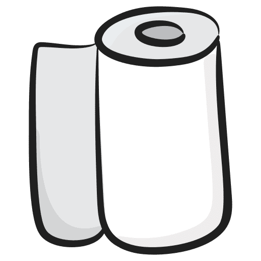 Toilet paper toilet paper paper roll tissue paper icon