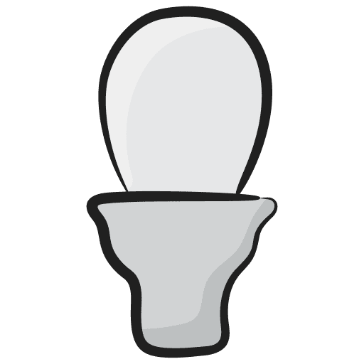 Commode sanitary commode toilet icon