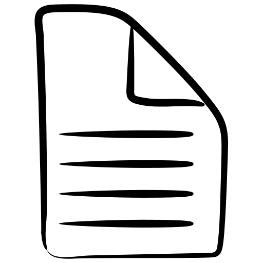 Document interface document files and folders icon