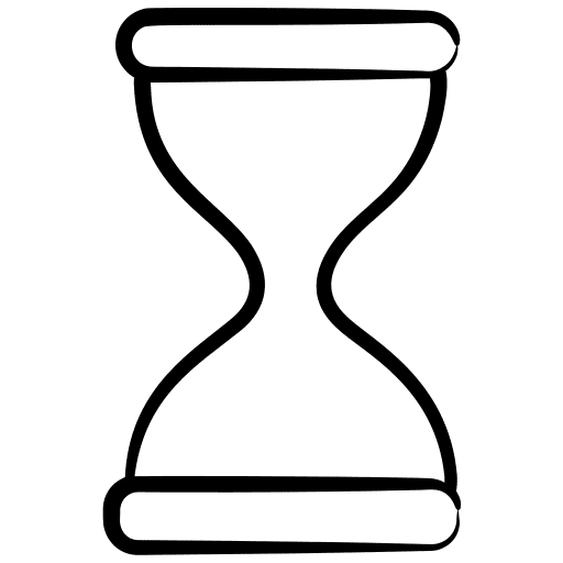 Hourglass hourglass clock time icon