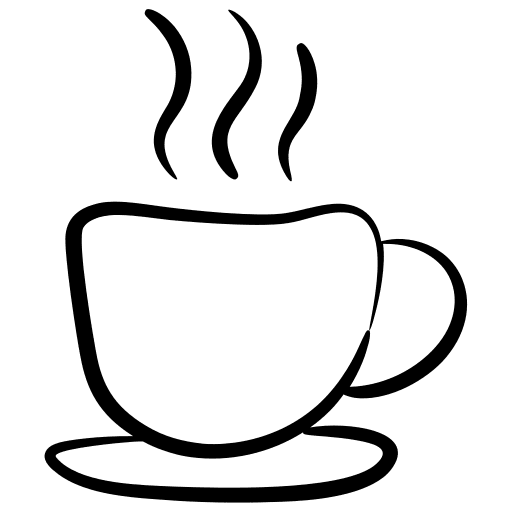 Teacup hot drink coffee cup food and restaurant icon