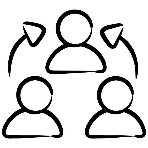 Team work team work work team exchange icon