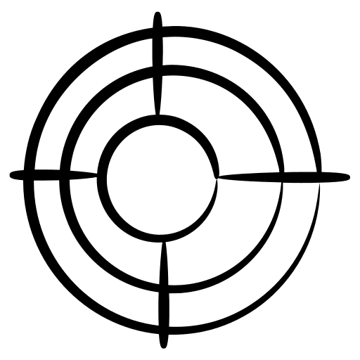 Focus target define crosshair icon