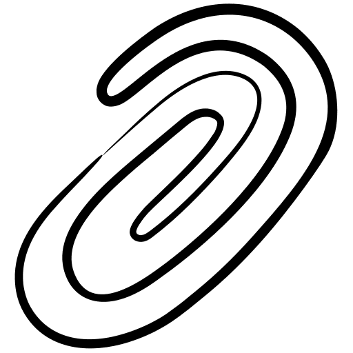 Attachment office material school material miscellaneous icon