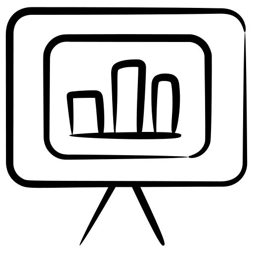 Presentation corporation corporate chart icon