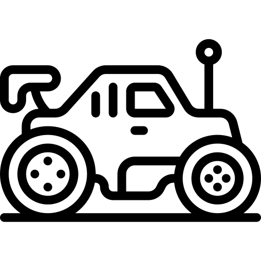 Car race vehicle electronics icon