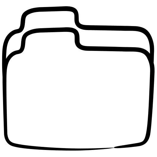 Folder data storage folder storage icon