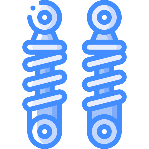 Suspension stiffness transportation bounce icon