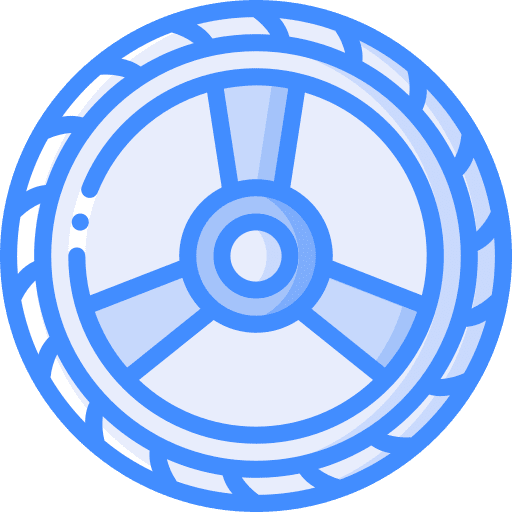 Wheel transportation vehicle tyre icon Wheel transportation vehicle tyre icon