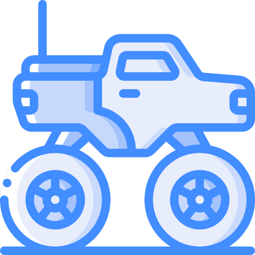 Truck control car transportation icon Truck control car transportation icon