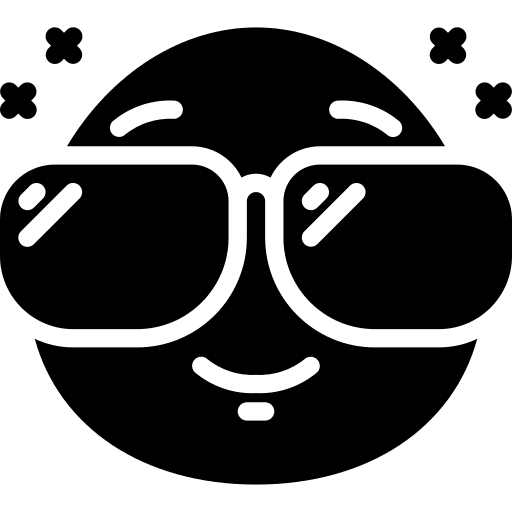 Cool smileys cool smile icon