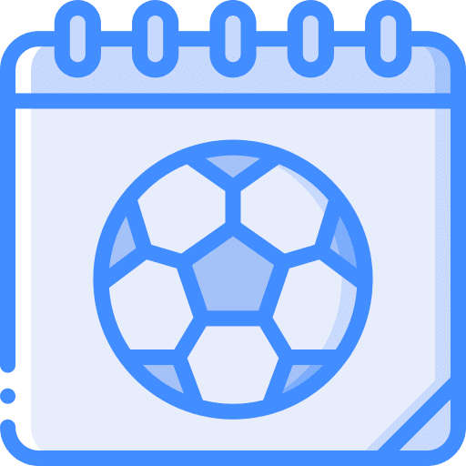 Calendar calendar ball sport icon