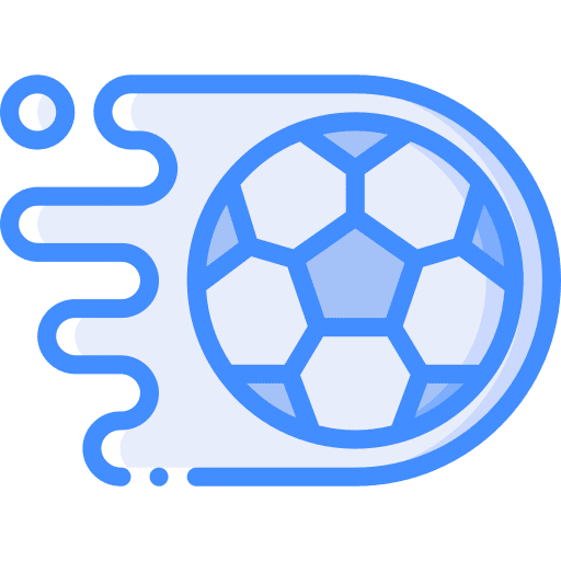 Ball game soccer sports and competition icon Ball game soccer sports and competition icon