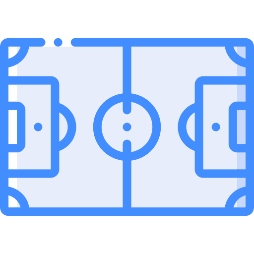 Football stadium soccer sports and competition icon Football stadium soccer sports and competition icon