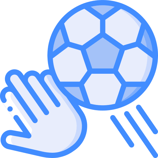 Goalie football sports and competition goalkeeper icon Goalie football sports and competition goalkeeper icon