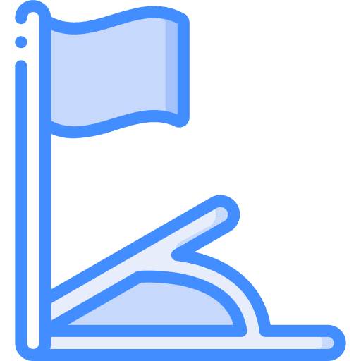 Corner soccer football flag icon Corner soccer football flag icon