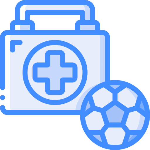 Medical kit emergency soccer sports and competition icon Medical kit emergency soccer sports and competition icon
