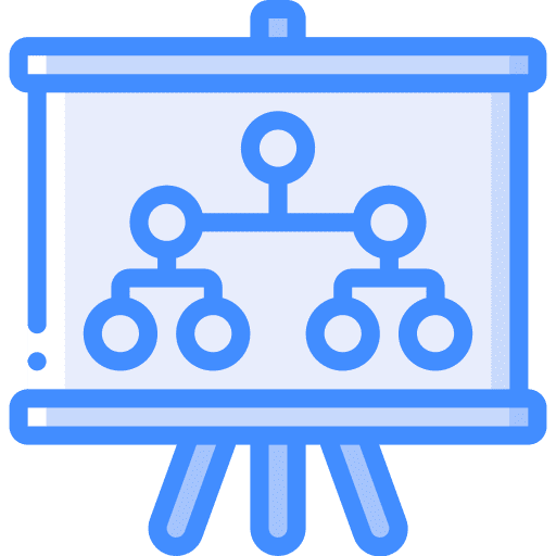 Presentation tactical league planning icon Presentation tactical league planning icon