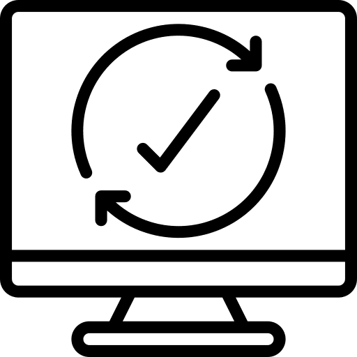 Update button software update icon